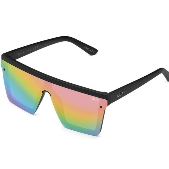 Quay Australia Hindsight Rainbow / Matte Black - Picture 8 of 8